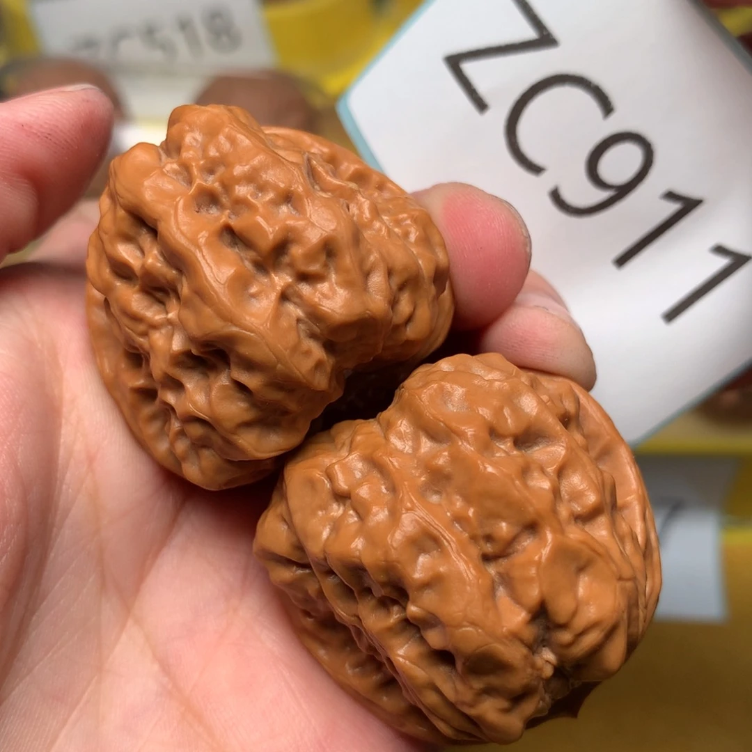 文玩核桃把件肌肉开背大肚蛙38