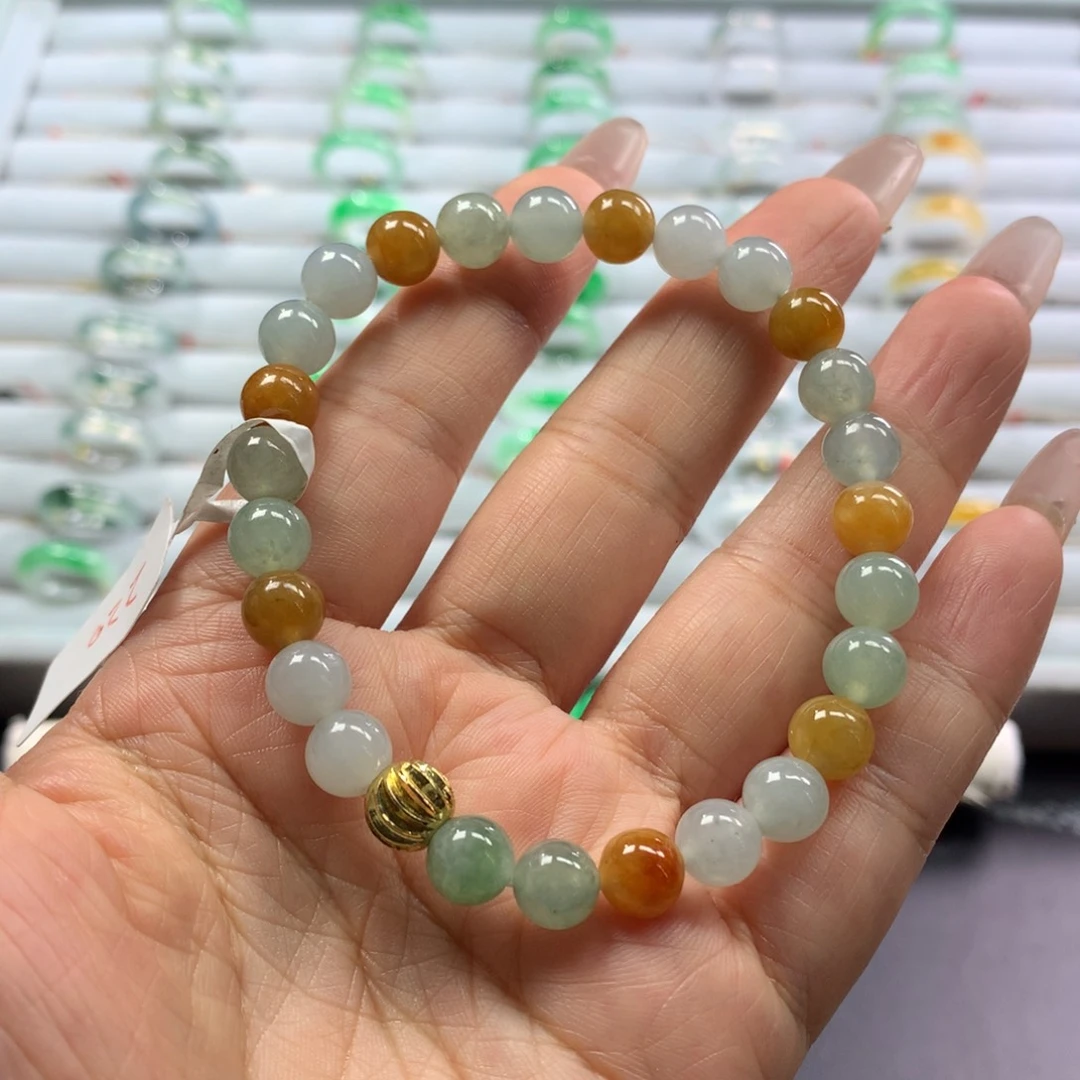 翡翠戒指未镶嵌手串