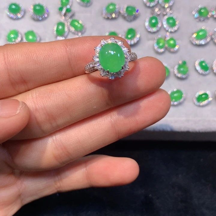 翡翠未镶嵌戒指翡翠戒指