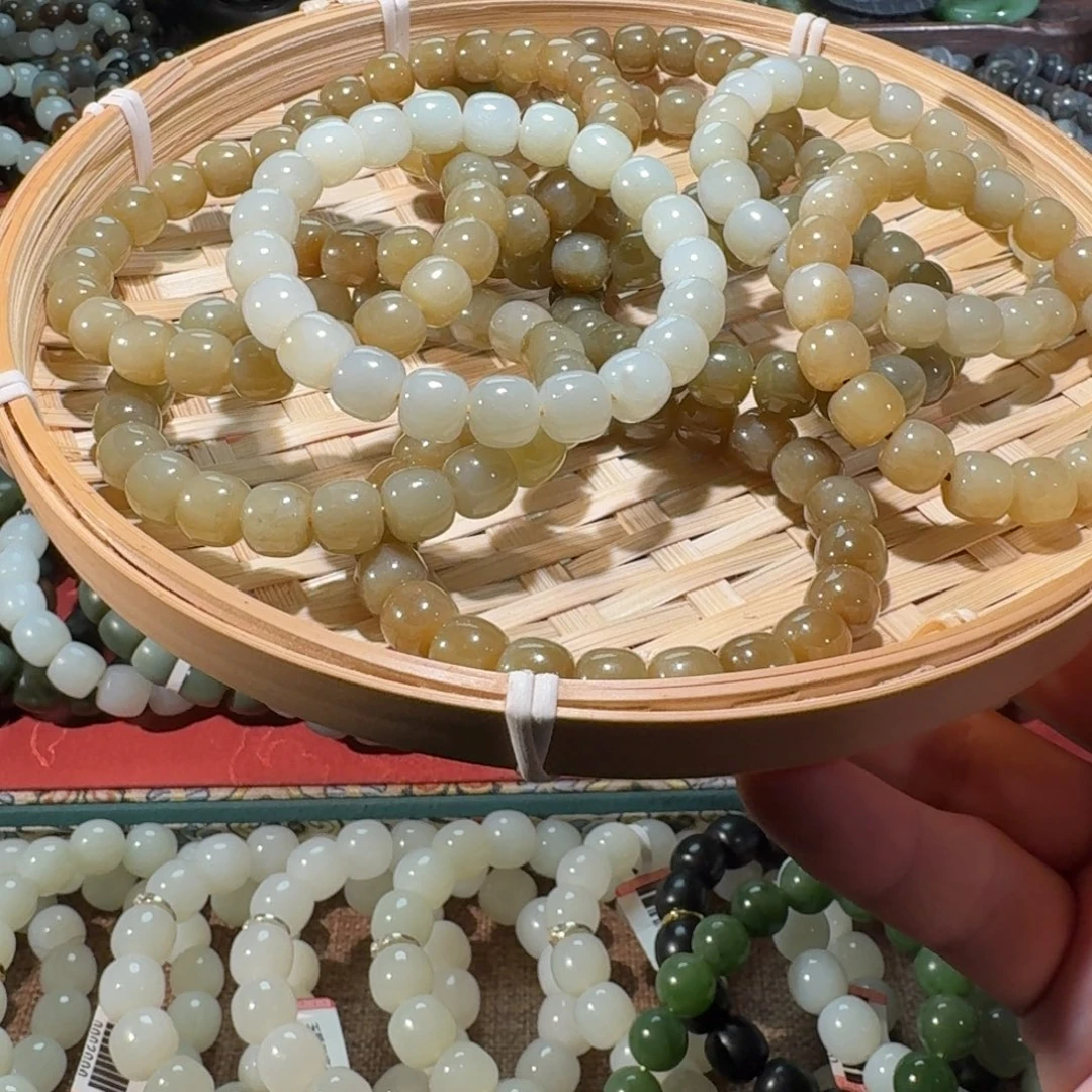 和田玉未镶嵌手链多样性发货拍一发一