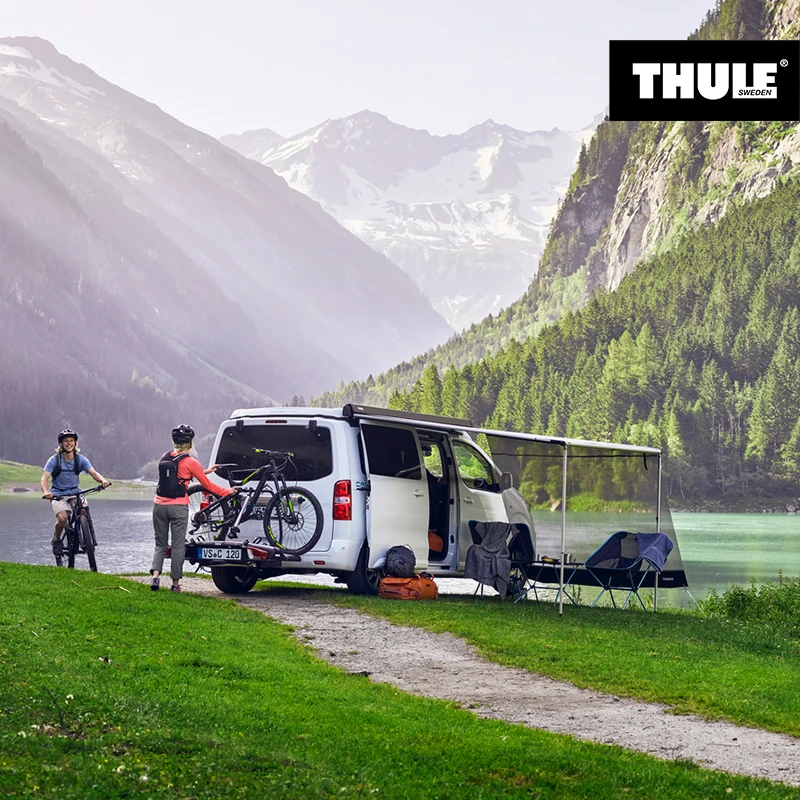 拓乐Thule Outset 户外车边遮阳棚新款硬壳侧帐天幕通用型防水