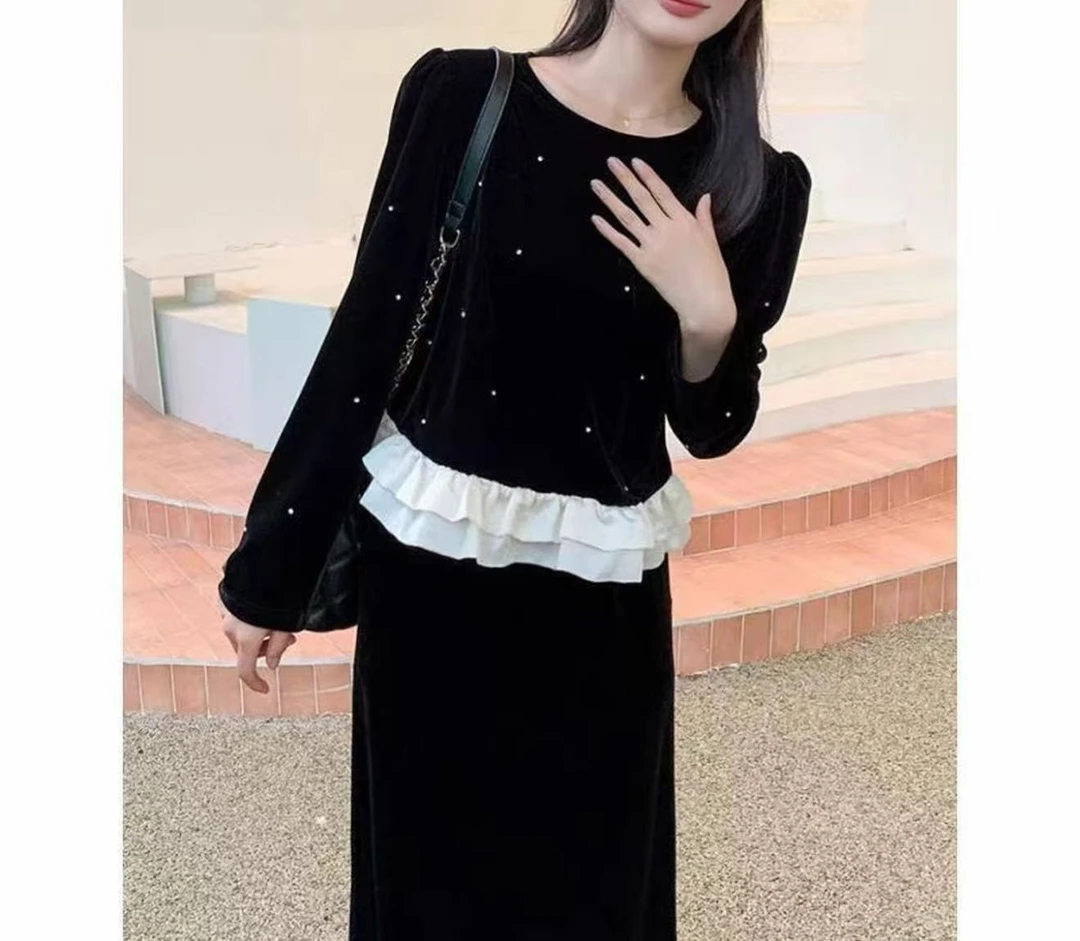欧式女士潮流百搭时尚套装9.261