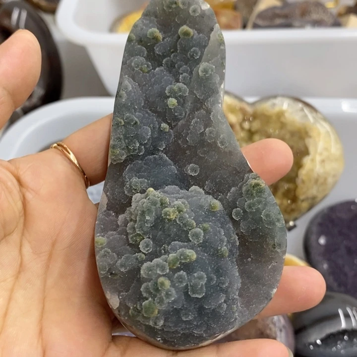 珠宝半成品紫晶未镶嵌