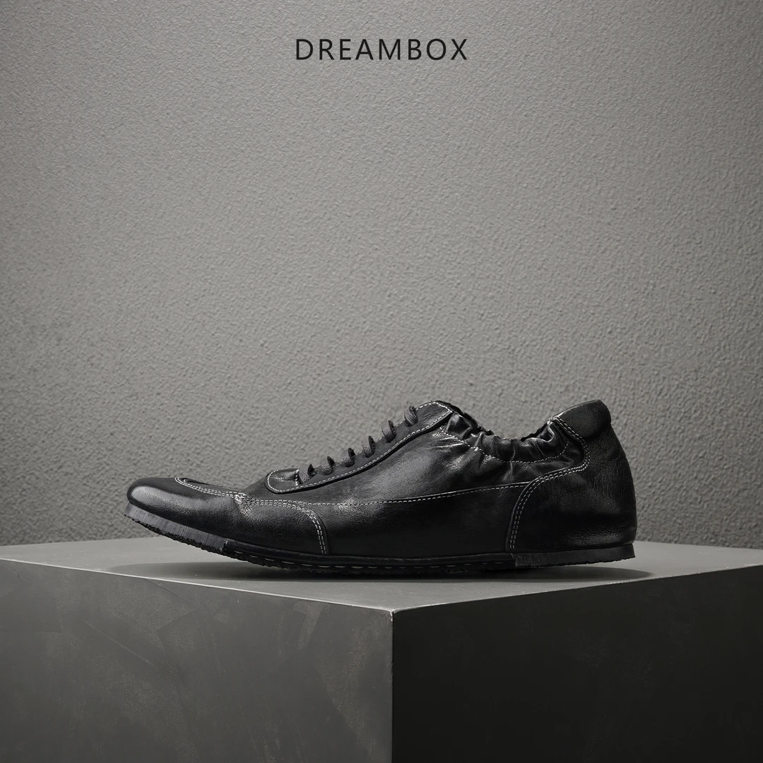 【巨软！巨舒适】DREAMBOX钧博透气袋鼠皮德训鞋男轻便百搭休闲板鞋