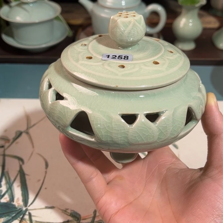 汝瓷1258 青鸾汝瓷汝州发货