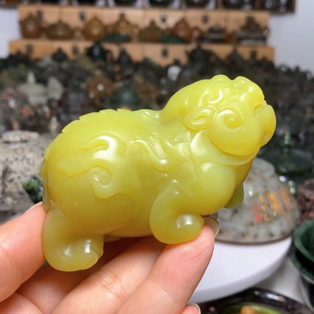 岫玉福利款貔貅摆件