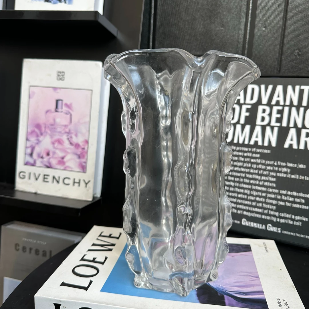 精致敞口大口径花瓶1个（高23cm*口径12cm）