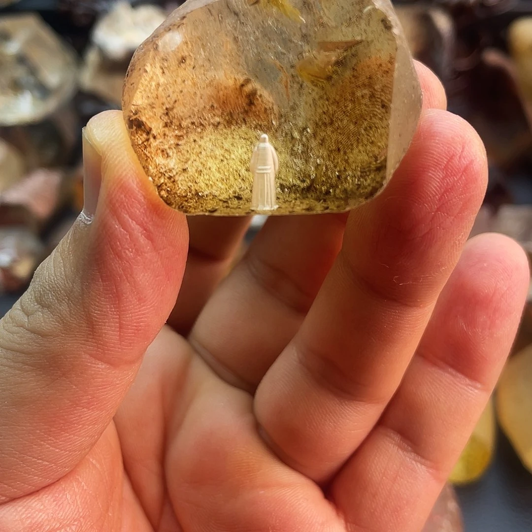 水晶未镶嵌珠宝半成品