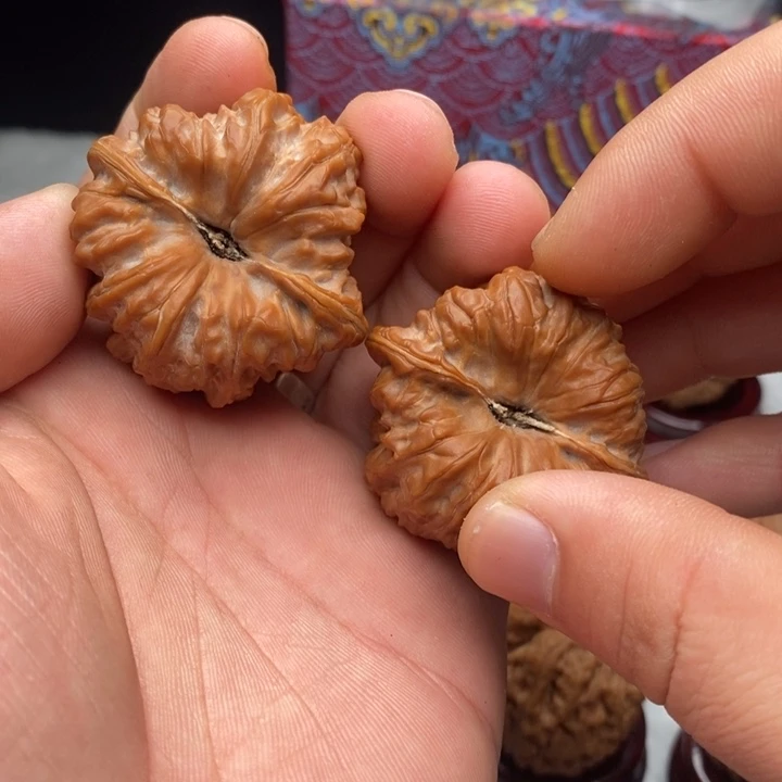 把件文玩核桃42凹底