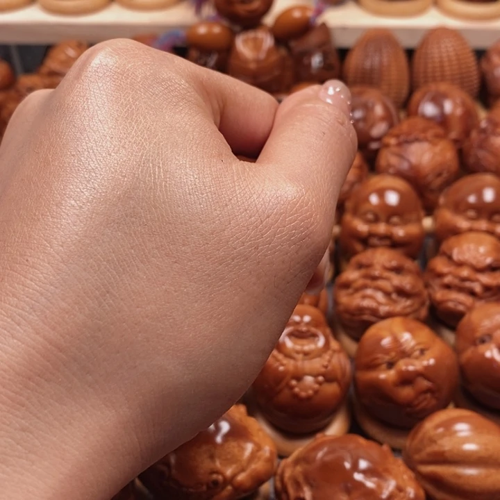 橄榄核手串/手链祝****_三面大尺寸