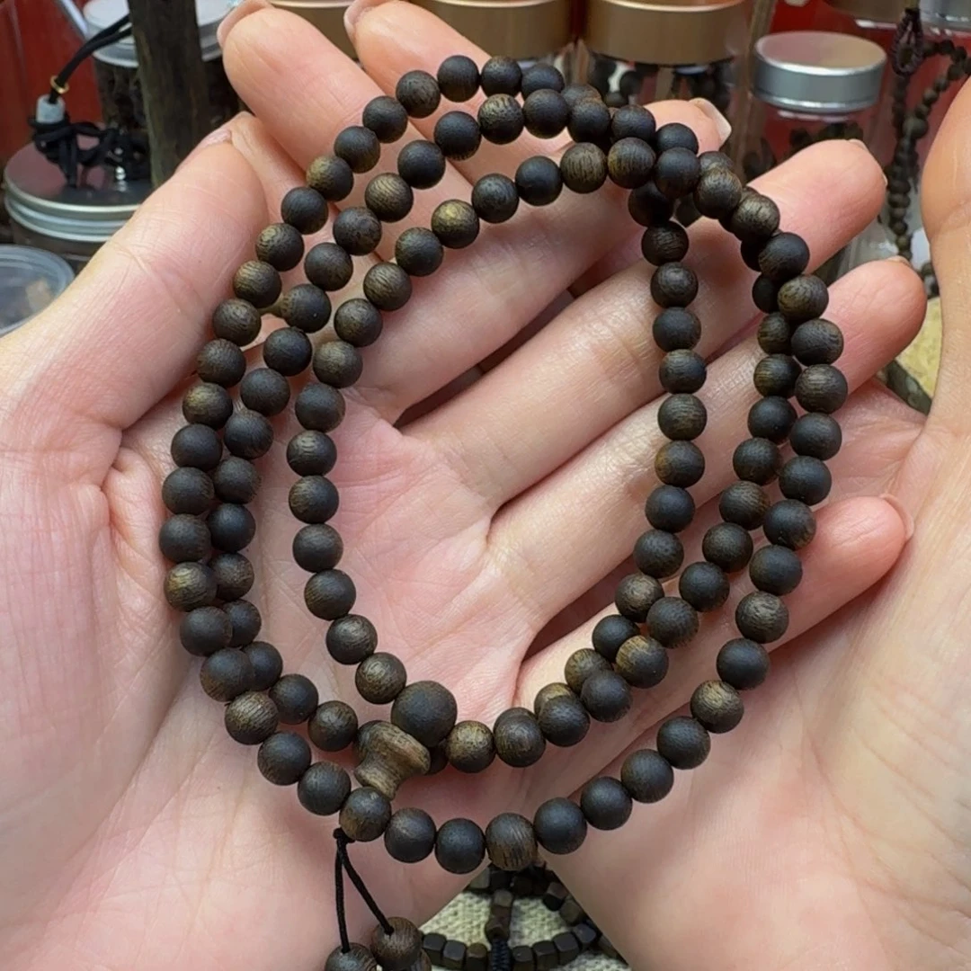财***儿沉香手串多圈奇楠沉香精品