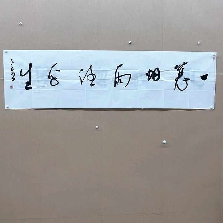 书法郎照玉180*48㎝甘肃LS