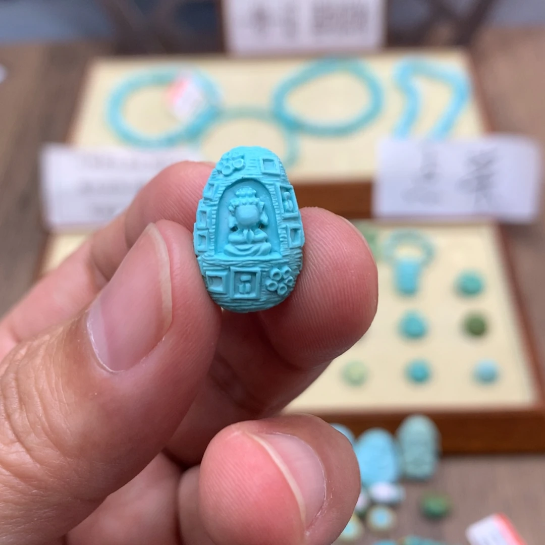 绿松石未镶嵌76配饰