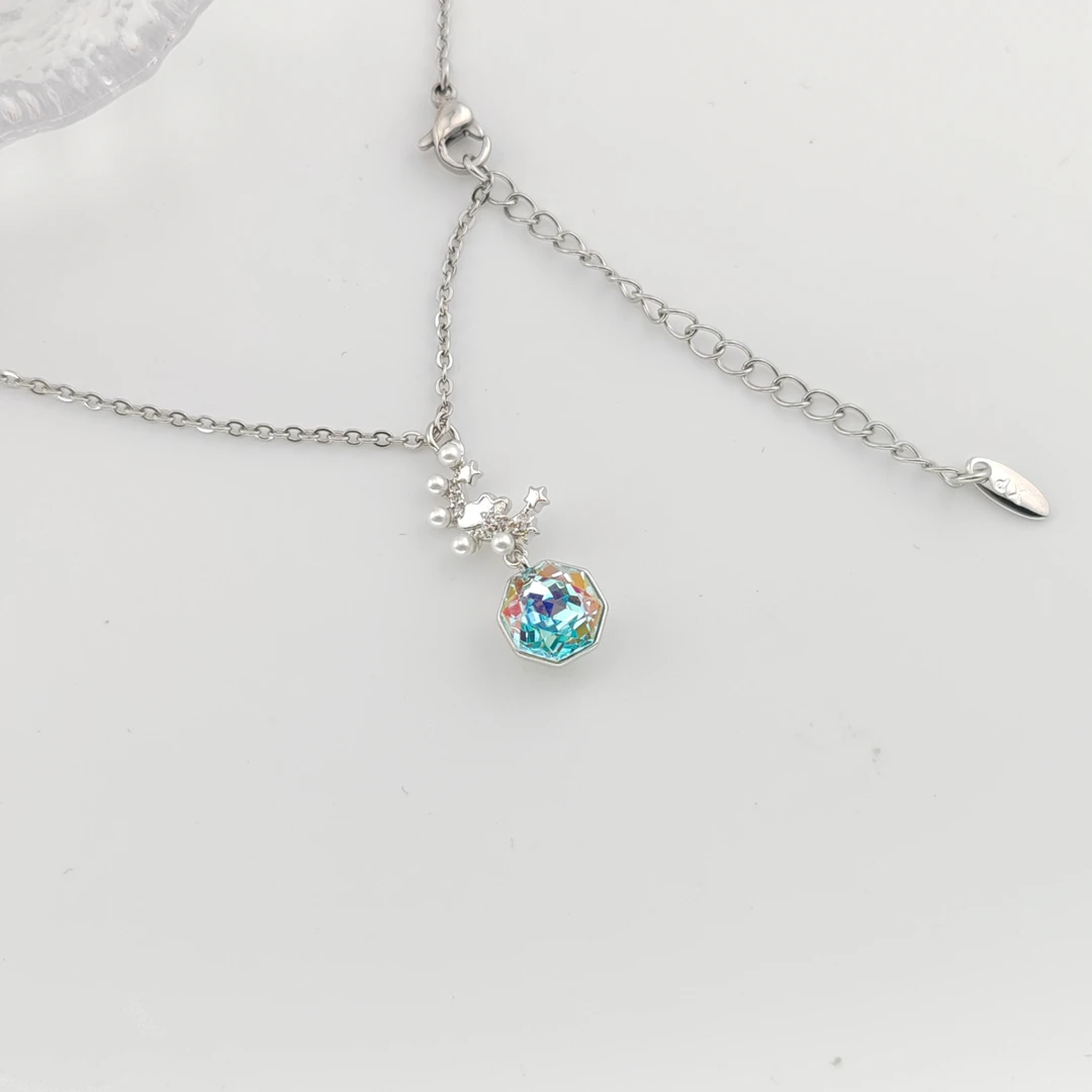 XUPING/旭平首饰 合金项链 七夕好礼百搭蓝色星河 GDJ X001151585