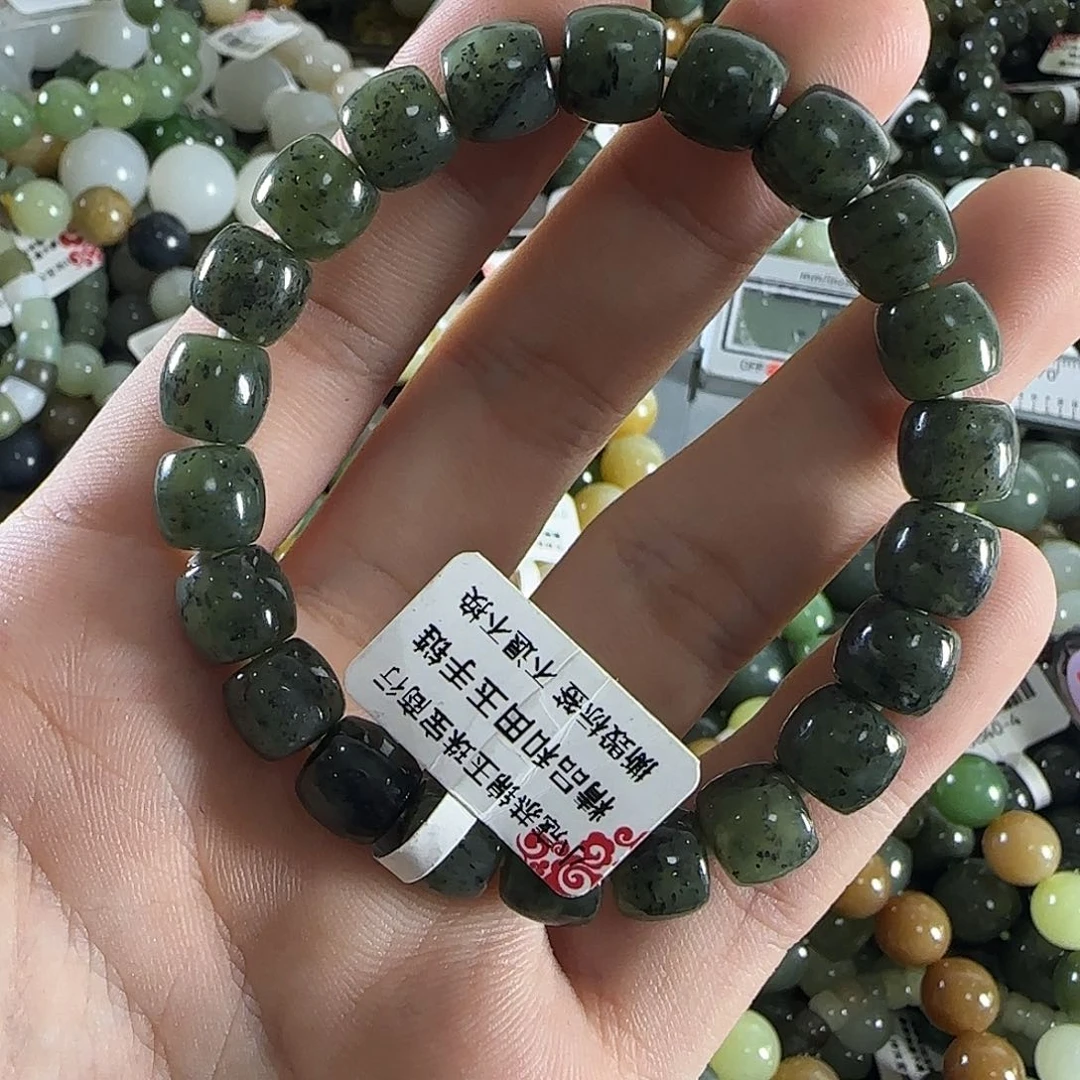 和田玉手链未镶嵌82