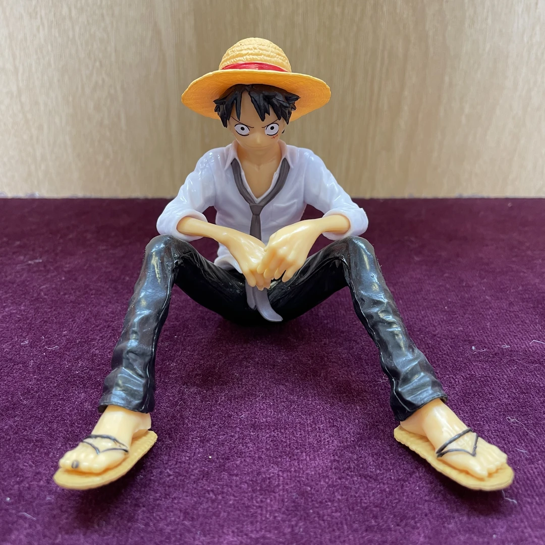 【巅峰潮玩】海王海贼王 坐姿路飞 白衣路飞 车载摆件草帽路飞