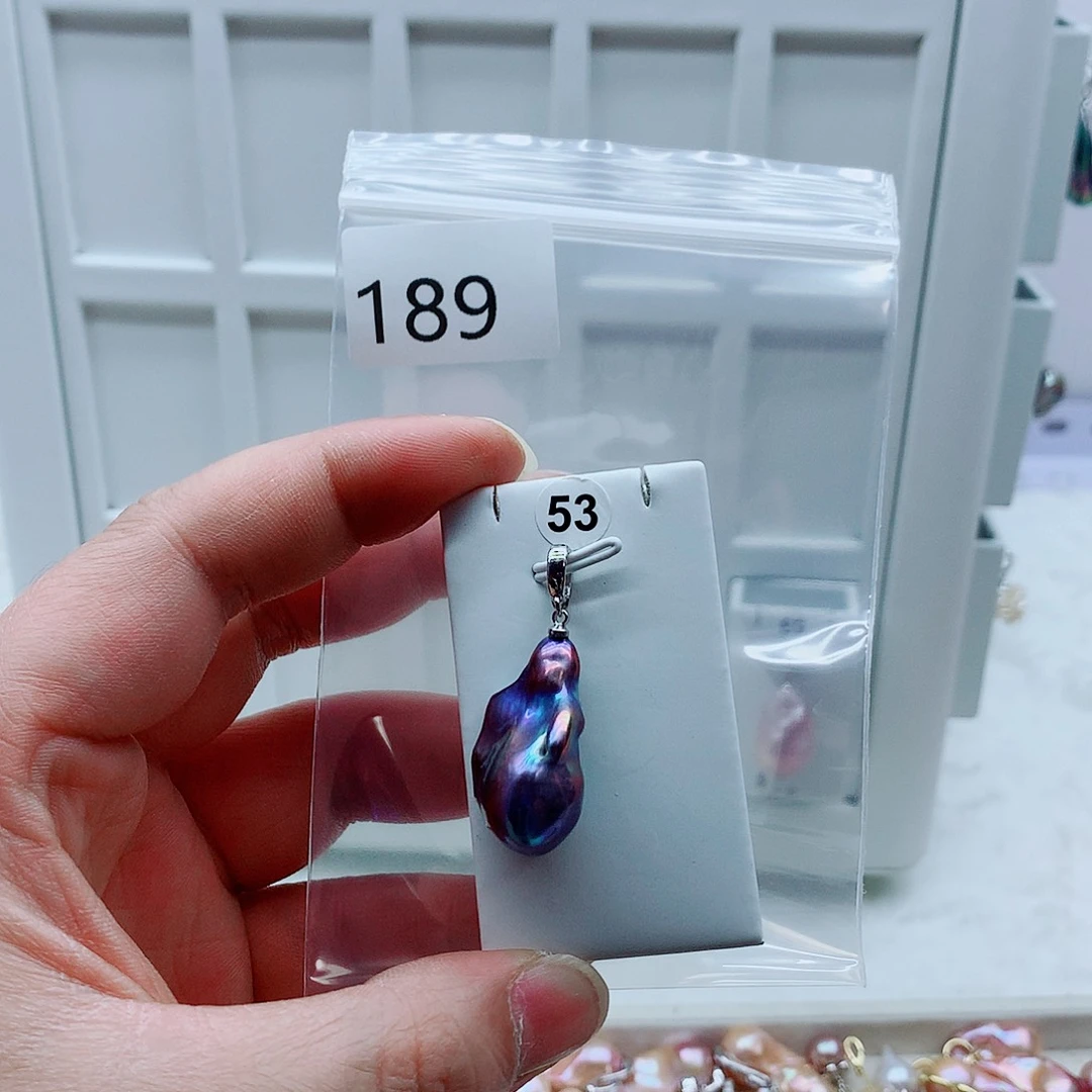 淡水珍珠合金吊坠(不含链)