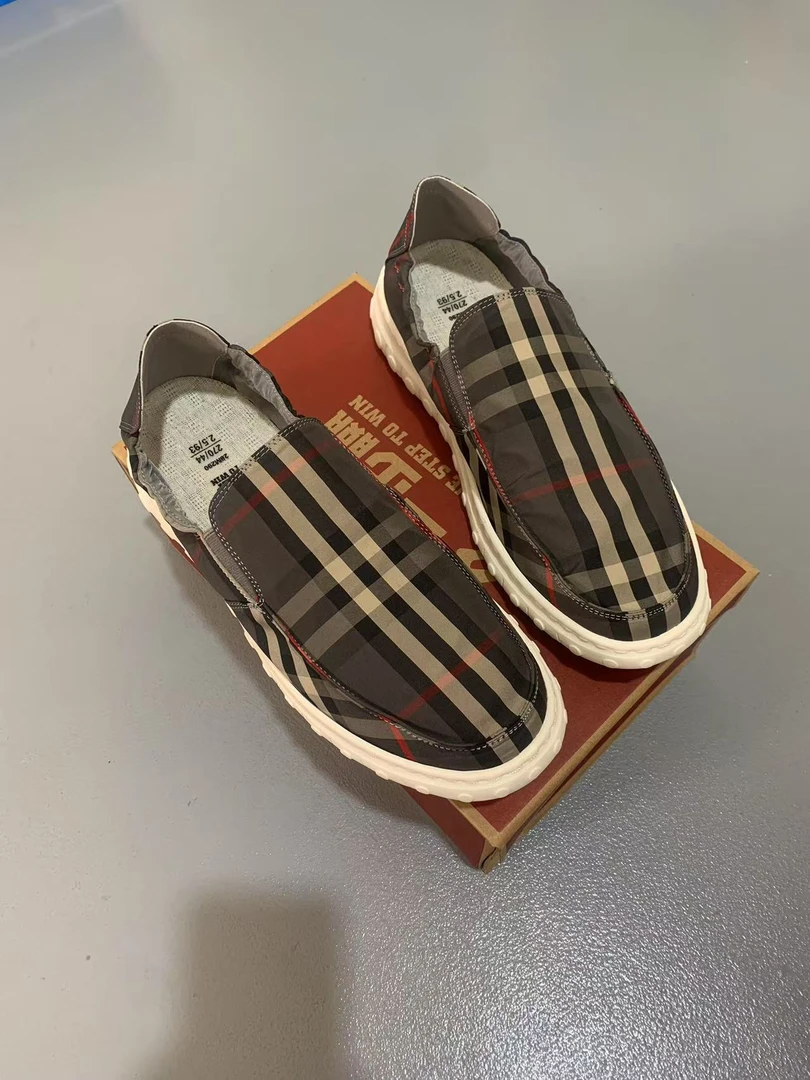 鲁泰一步赢夏季男鞋低帮一脚蹬懒人鞋一脚蹬290