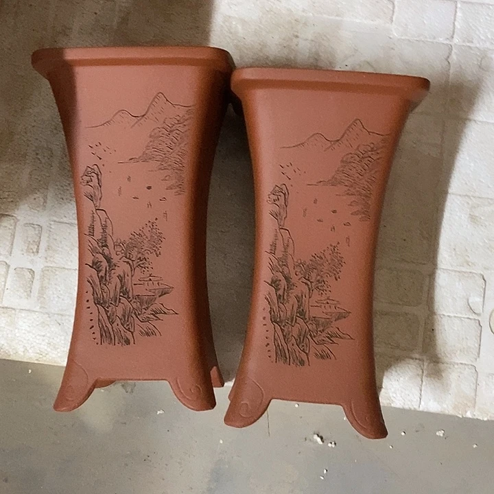 紫砂花盆紫砂花盆