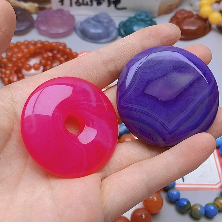 【闪购商品】玛瑙/玉髓未镶嵌珠宝半成品海**川