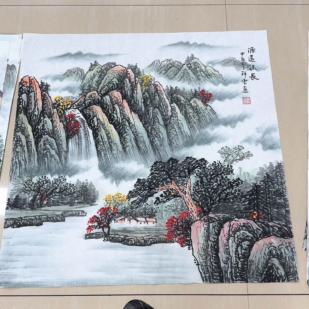 国画国画作品集一个