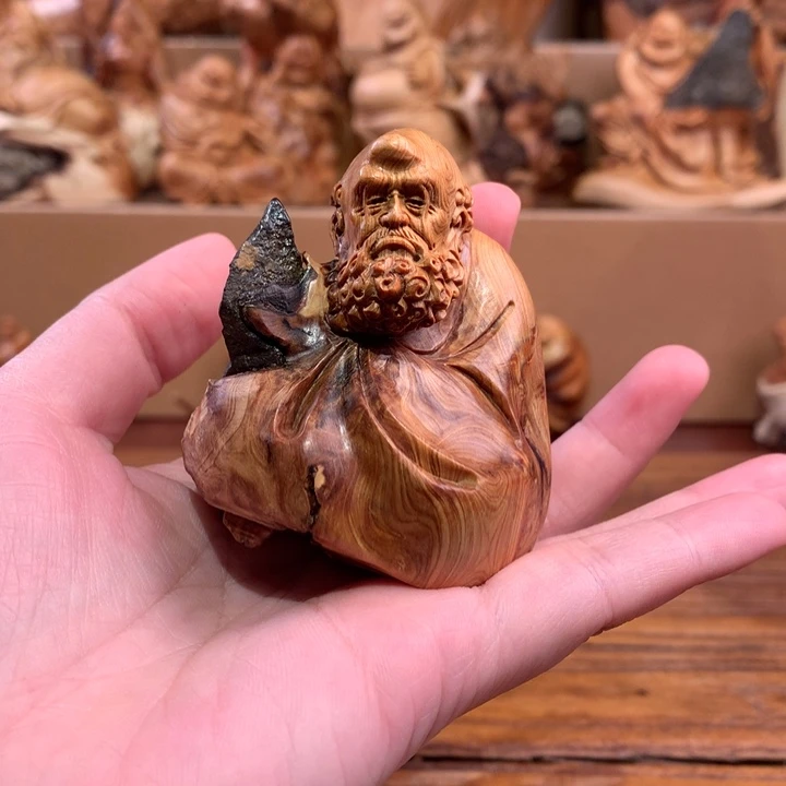 柏木（崖柏）根雕摆件