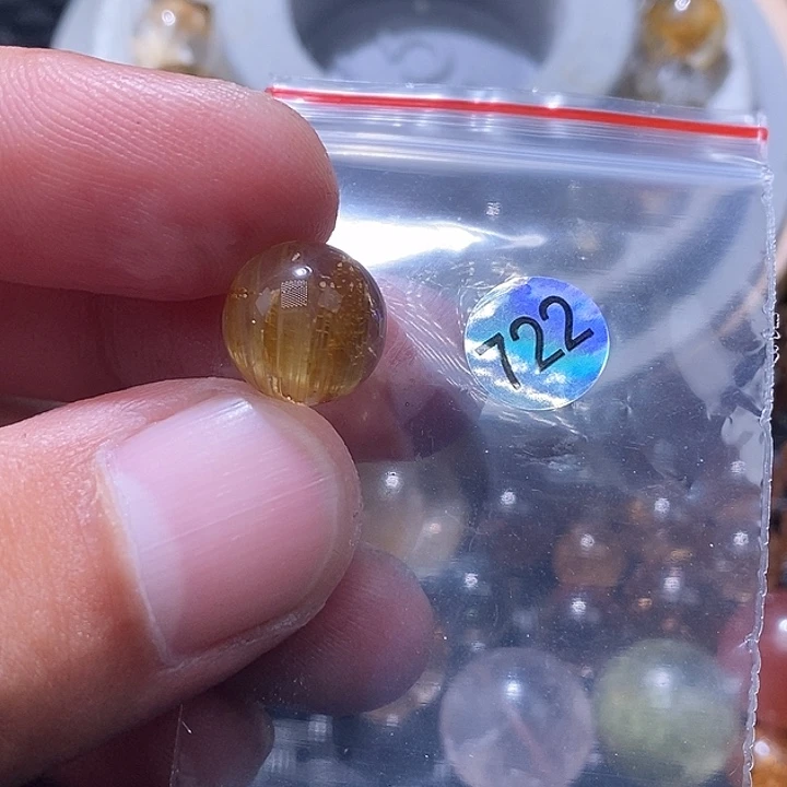 风***起发晶手链未镶嵌天然水晶手串