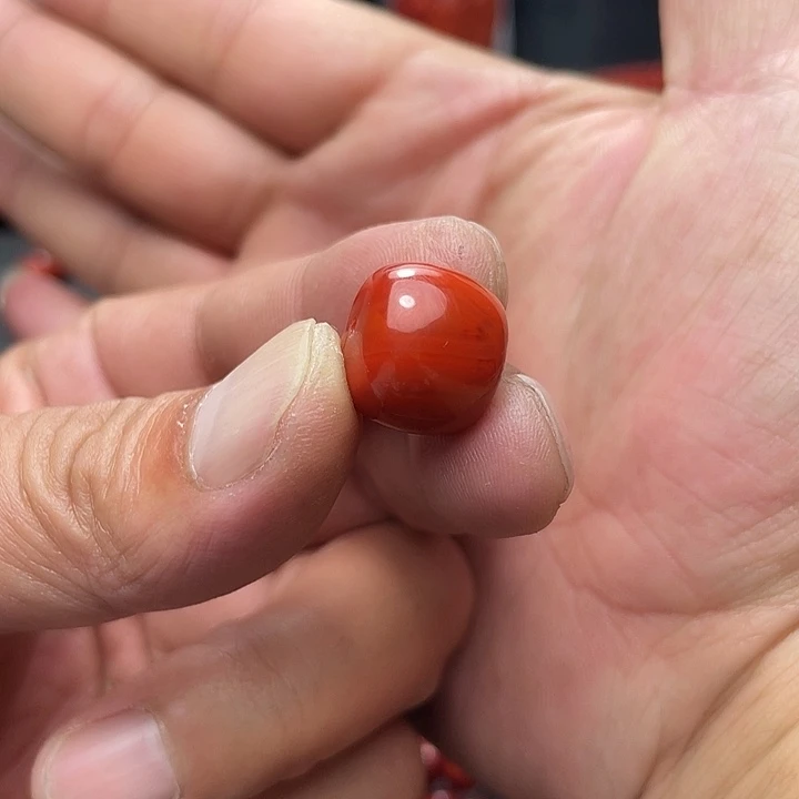南红玛瑙未镶嵌单珠