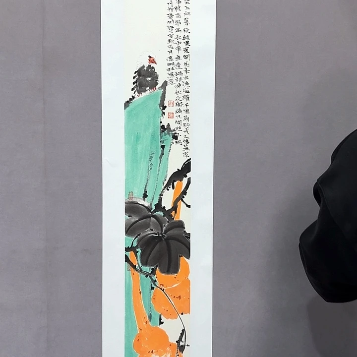 国画亲笔手绘放心去藏