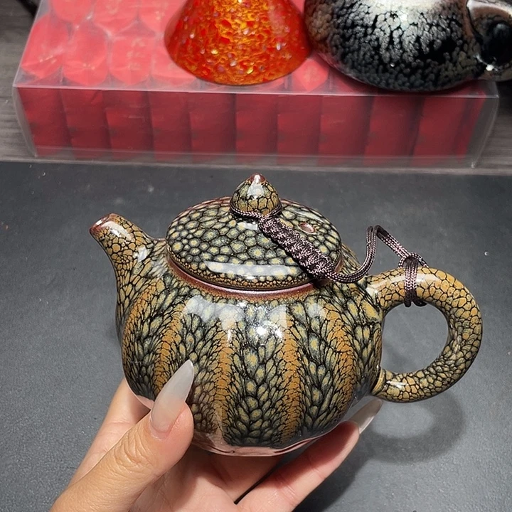 茶盏麦穗灯笼壶一把