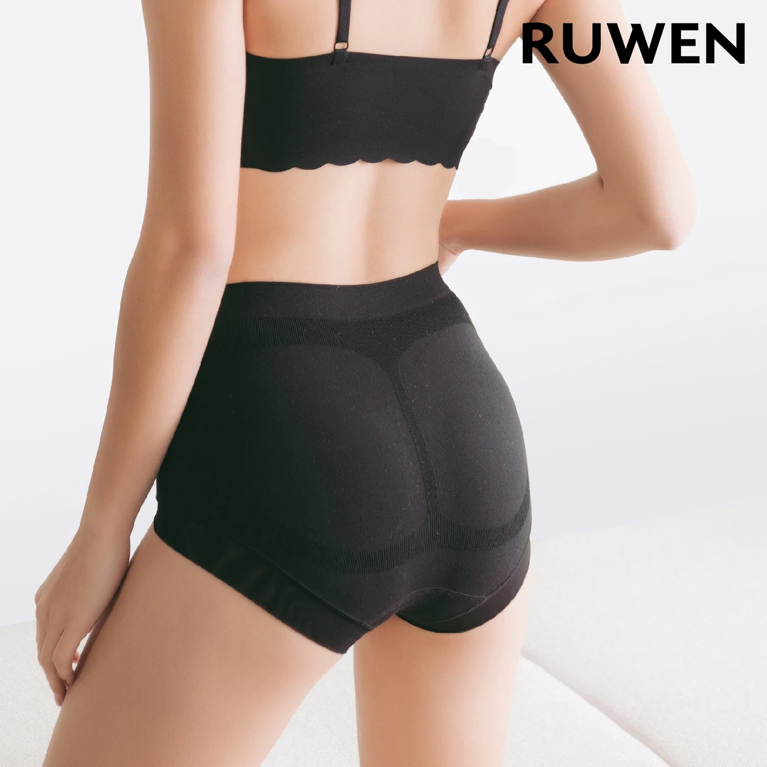 RW8784如吻轻束透气高腰收腹女士内裤三角