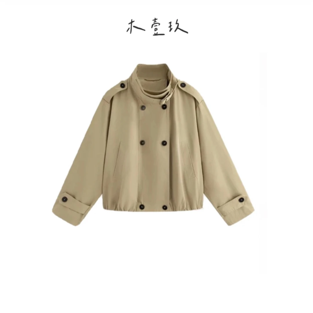 【zlz selection】2025年春夏短款风衣夹克