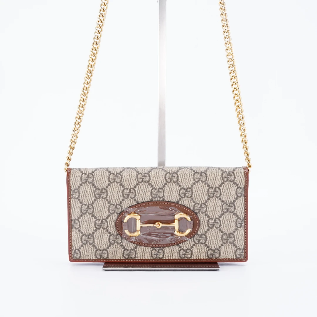 99新 GUCCI/古驰 【一口价】1955woc包棕色/BG22007111/98新