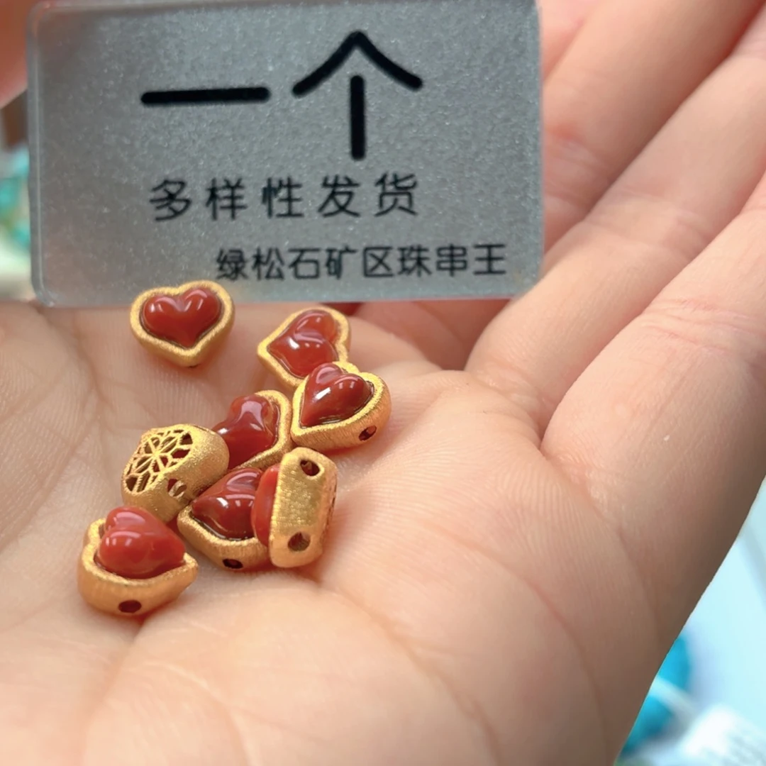 南红玛瑙银S925镶嵌珠宝奇石