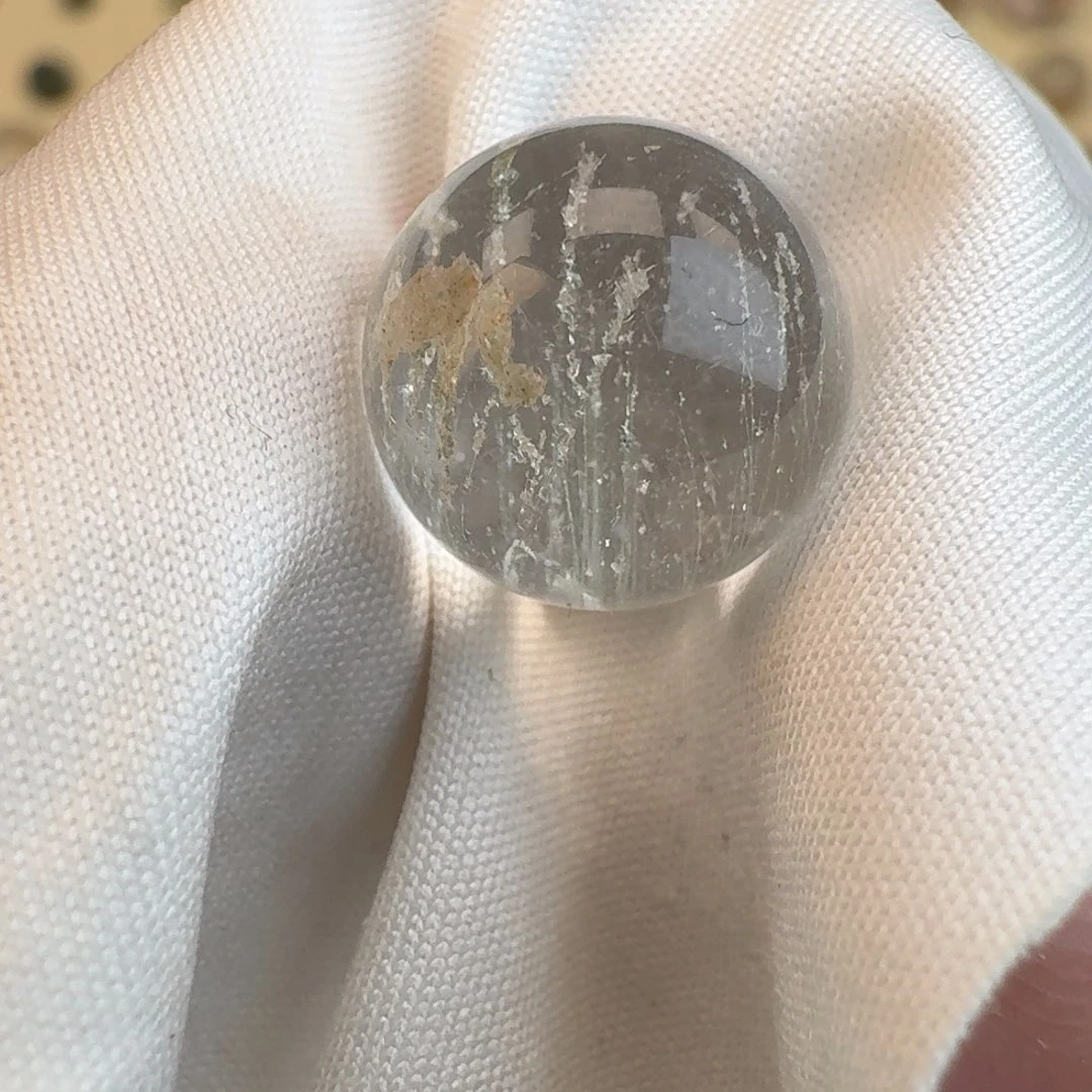 珠宝半成品未镶嵌水晶12.5mm