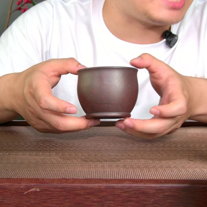 茶杯紫砂高货放漏