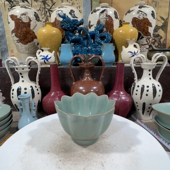 茶盏手工制作陶瓷摆件