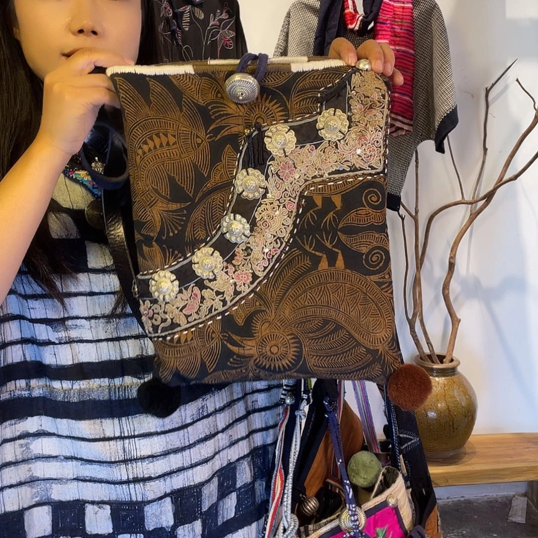 织绣手工制作工艺包包