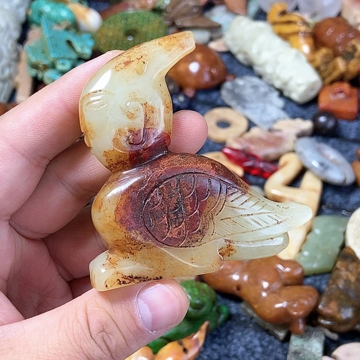 和田玉未镶嵌颈饰98