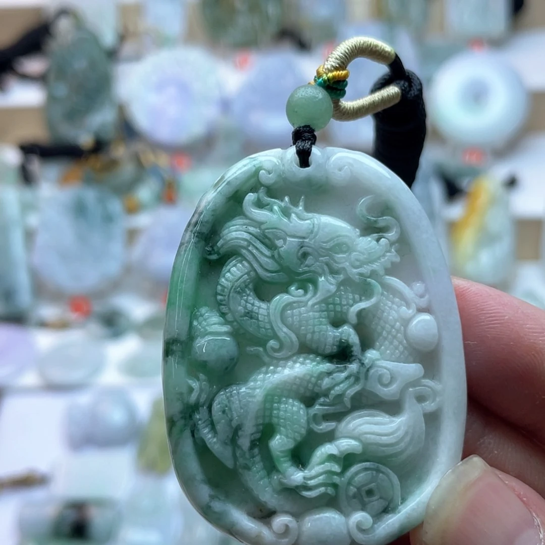 【闪购商品】颈饰未镶嵌翡翠龙