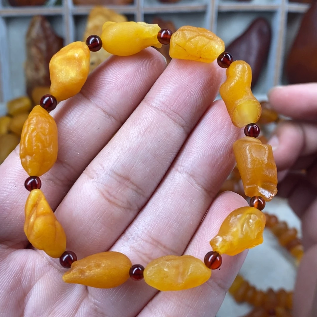 琥珀未镶嵌珠宝奇石