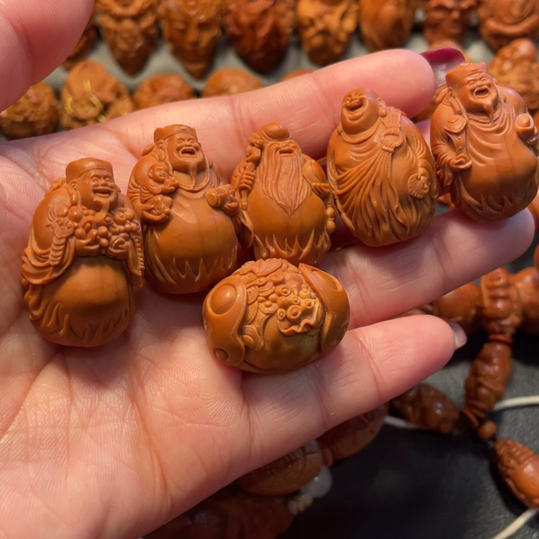 【闪购商品】手串/手链橄榄核五福临门