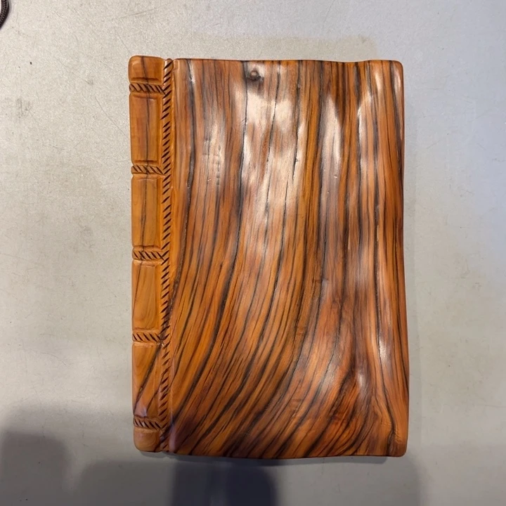2***点柏木手把件把玩把玩