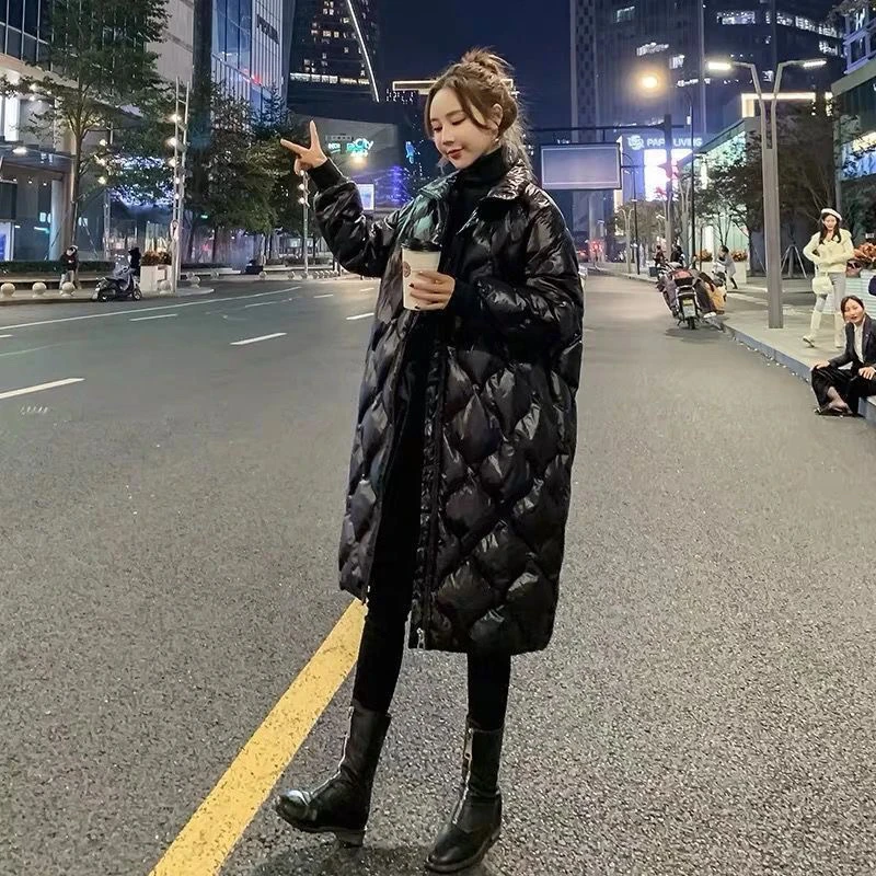 【星星专属】清仓大甩卖加厚棉服女显瘦小个子过膝款时尚外套