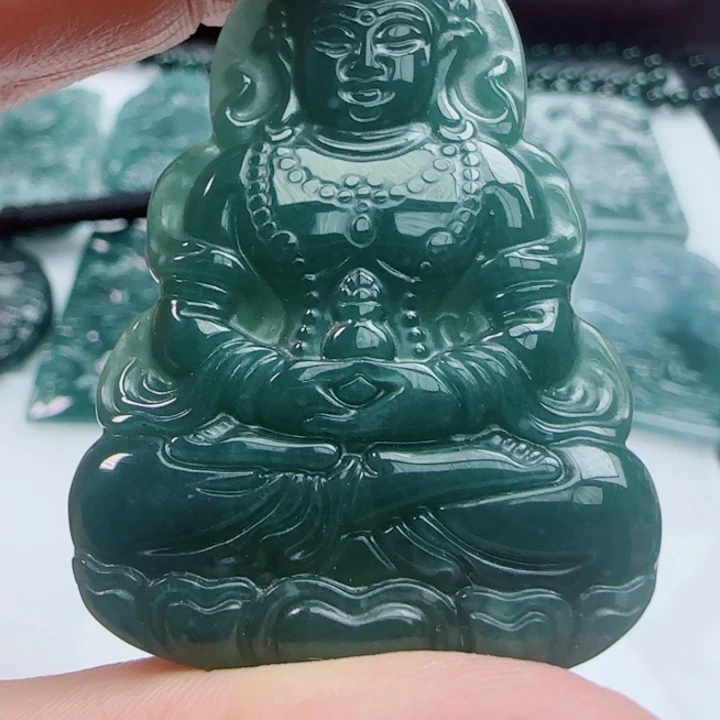颈饰未镶嵌翡翠000000