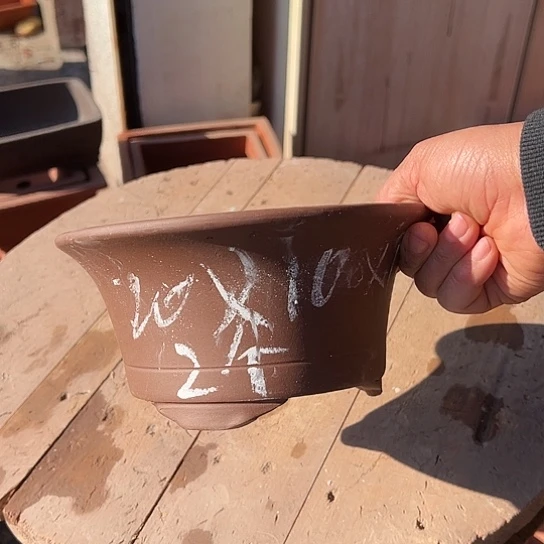 紫砂花盆透气花盆