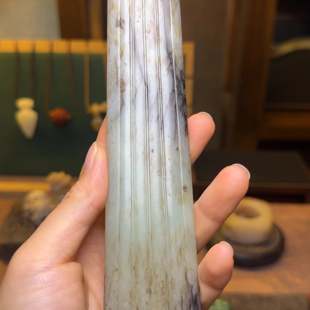九***久和田玉（糖玉）未镶嵌颈饰