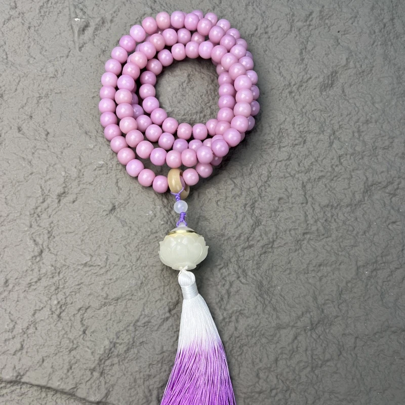 紫霞仙子莲花（菩提）精品手串 不带礼盒S-0259