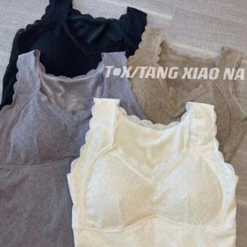 吊带背心打底性感百搭外穿居家随意无痕紧身美背上衣背心/ULI2330