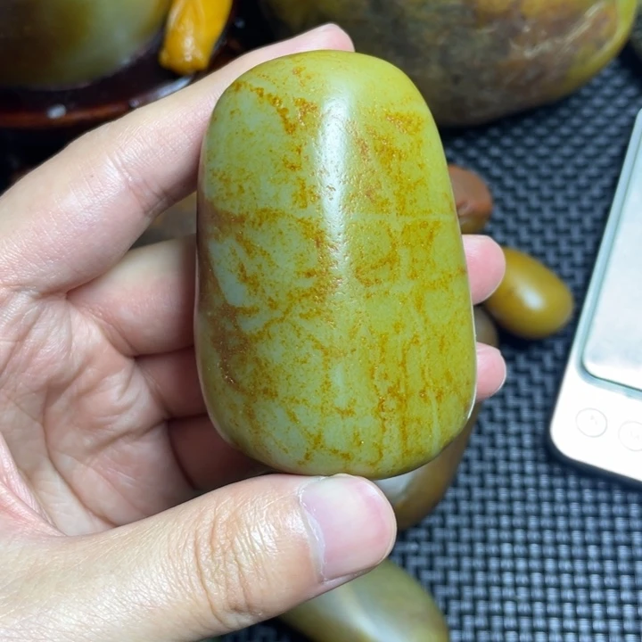 和田玉挂件未镶嵌冠**育